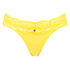 String taille extra basse Rose, Jaune