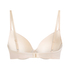 Soutien-gorge &agrave; armatures pr&eacute;form&eacute; Plunge, Beige