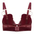 Soutien-gorge &agrave; armatures rembourr&eacute; longline Marjolein, Rouge