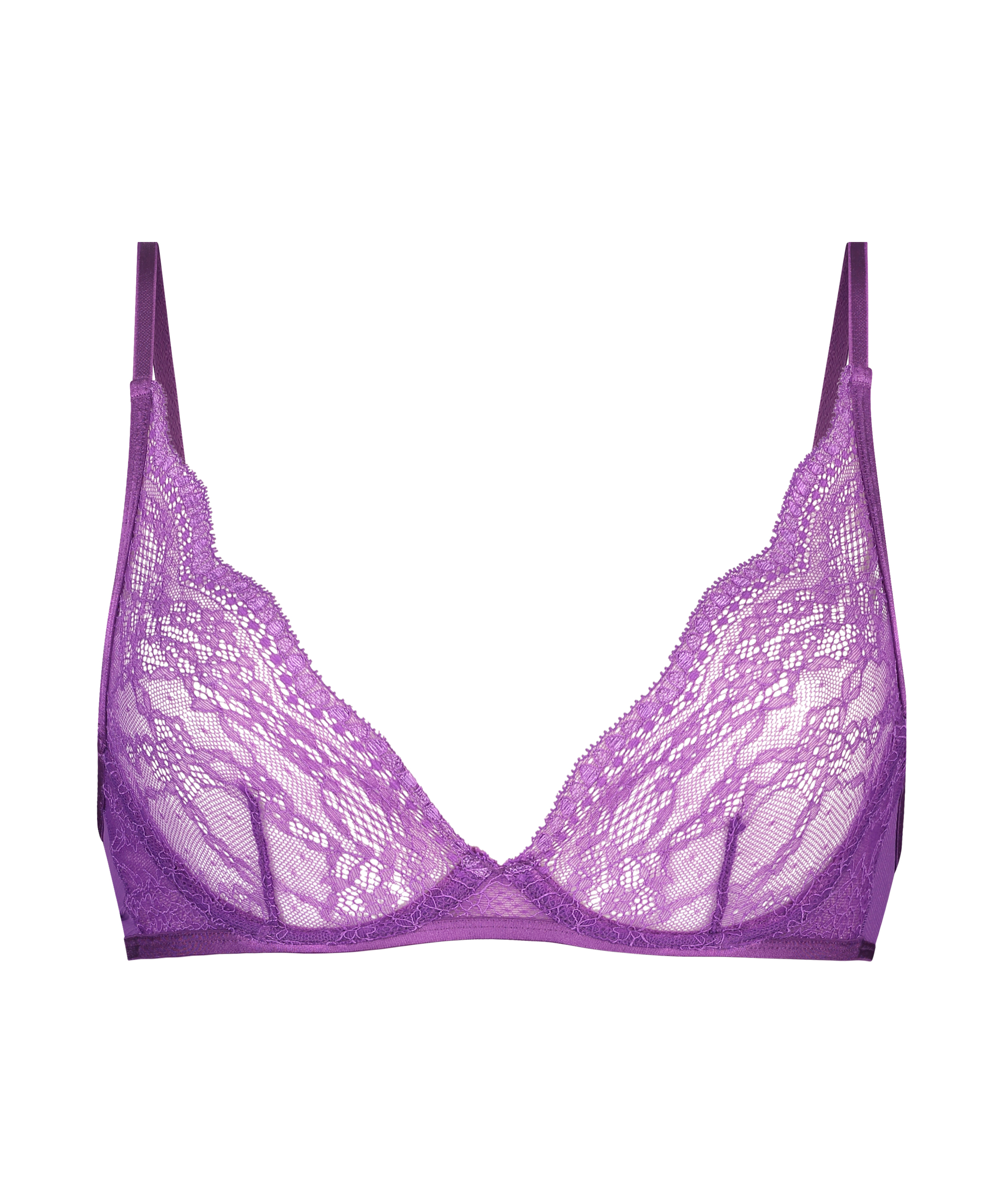 Soutien-gorge &agrave; armatures non-pr&eacute;form&eacute; Isabelle, Violet, main