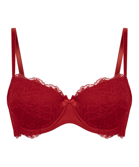 Soutien-gorge &agrave; armatures pr&eacute;form&eacute; Teddy, Rouge