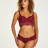 Soutien-gorge &agrave; armatures pr&eacute;form&eacute; longline Elise, Rouge