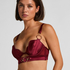Soutien-gorge &agrave; armatures rembourr&eacute; longline Marjolein, Rouge