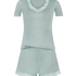 Jersey Pyjamaset, Grün