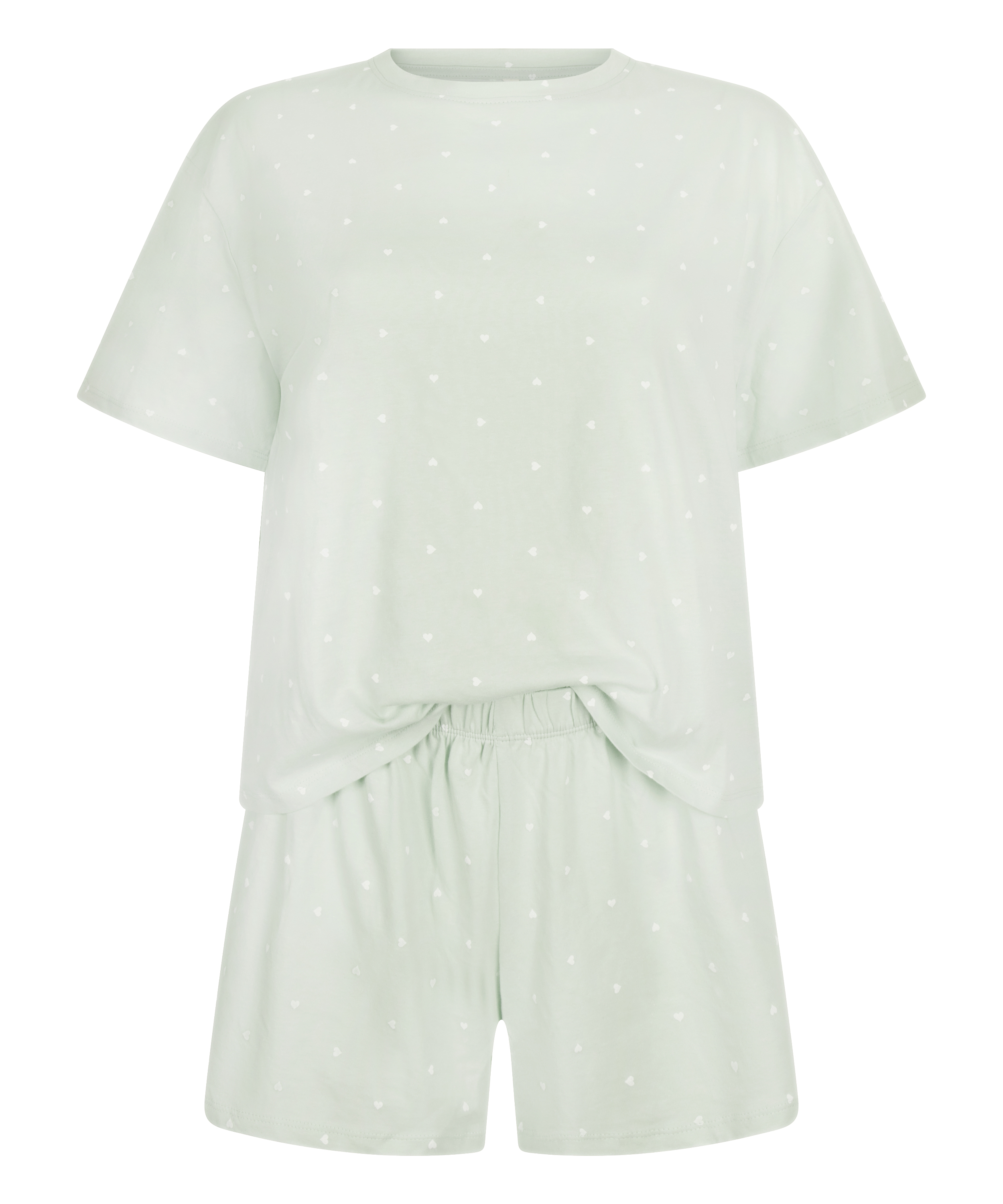 Pyjama en Coton, Vert, main