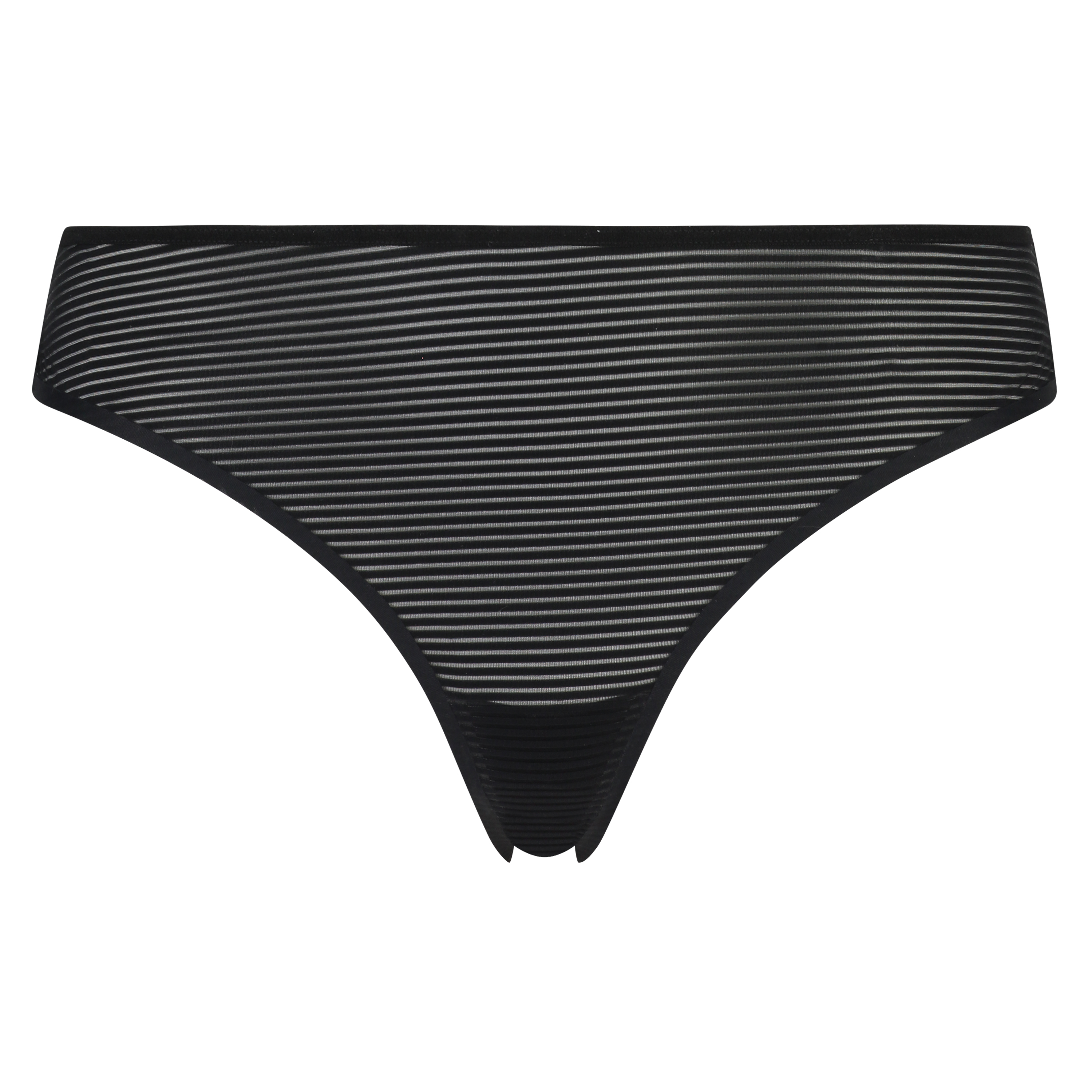 Invisible String Stripe Mesh, Schwarz, main