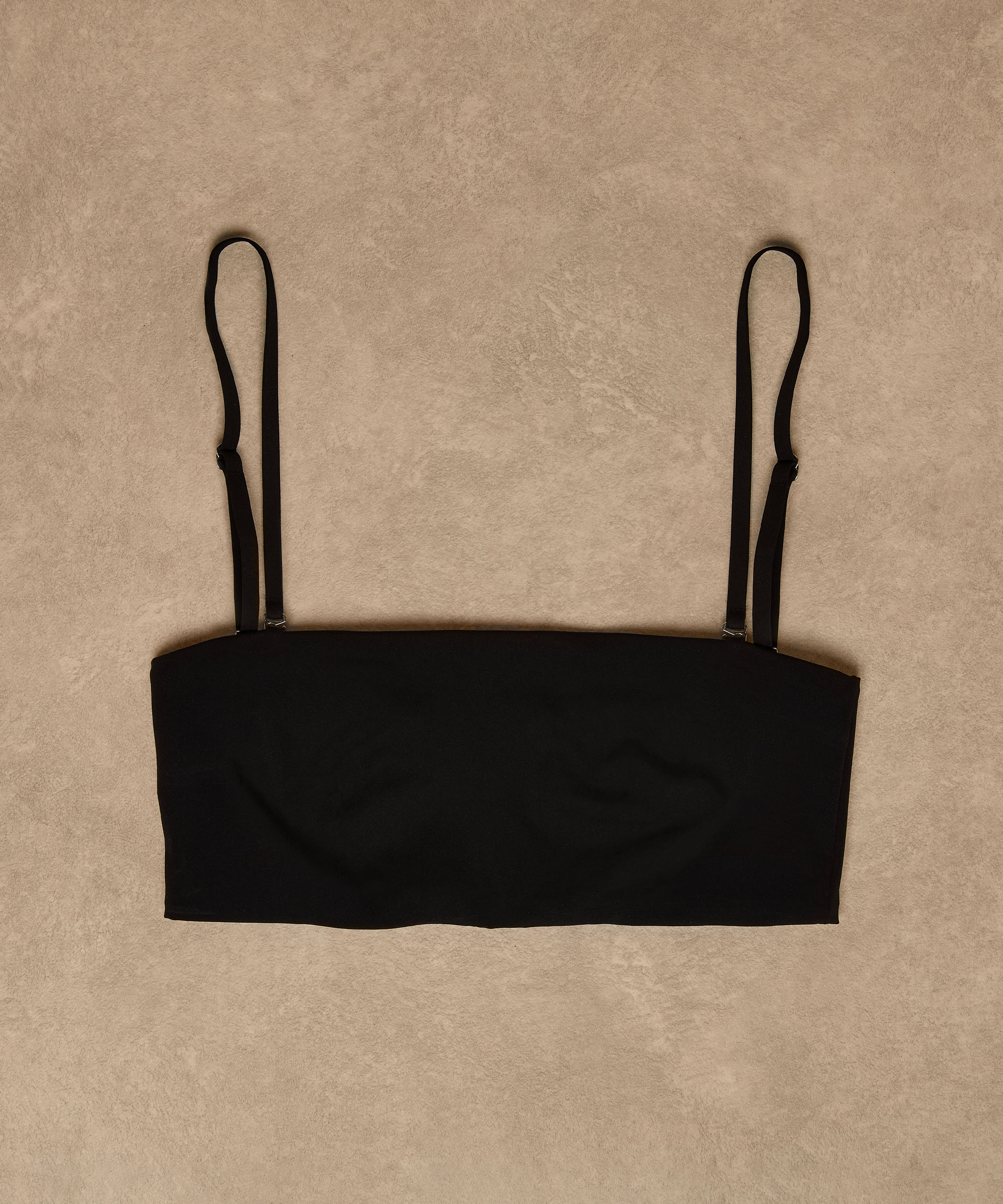 Bandeau Bralette Smooth, Noir, main