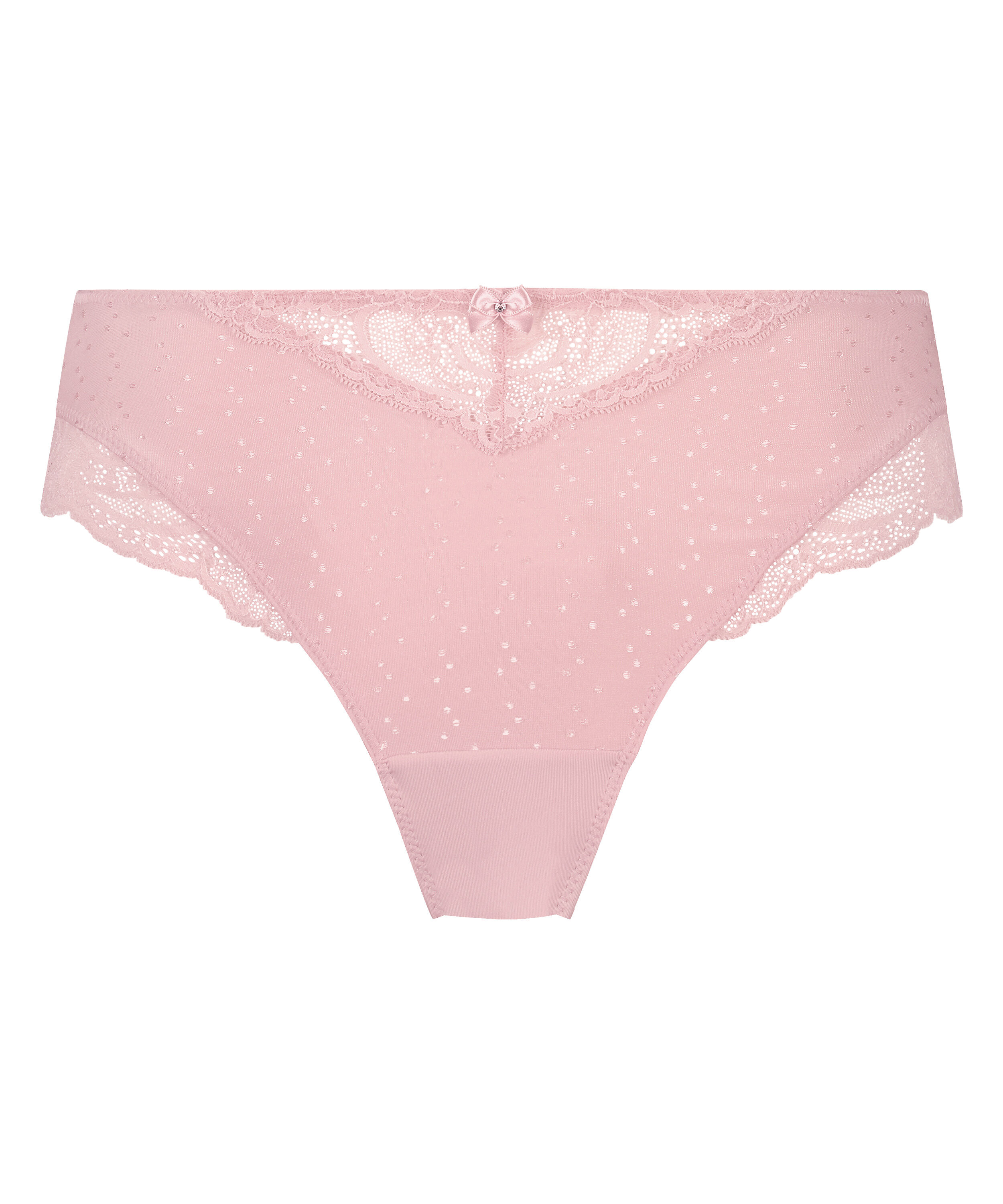 Hochsitzender Slip Sophie, Rose