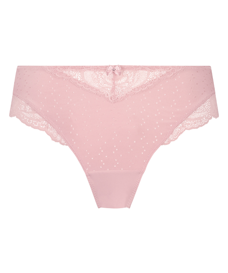 Hochsitzender Slip Sophie, Rose