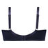 Soutien-gorge &agrave; armatures non-pr&eacute;form&eacute; minimiseur Nina, Bleu