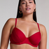 Haut de bikini Luna, Rouge