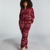 Onesie aus Fleece, Rot