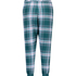 Petite Pyjamahose Twill Check, Blau