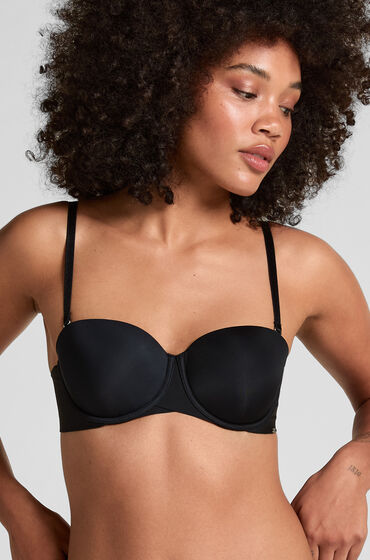 Image of Hunkemöller Vorgeformter trägerloser Bügel-BH Jane Schwarz
