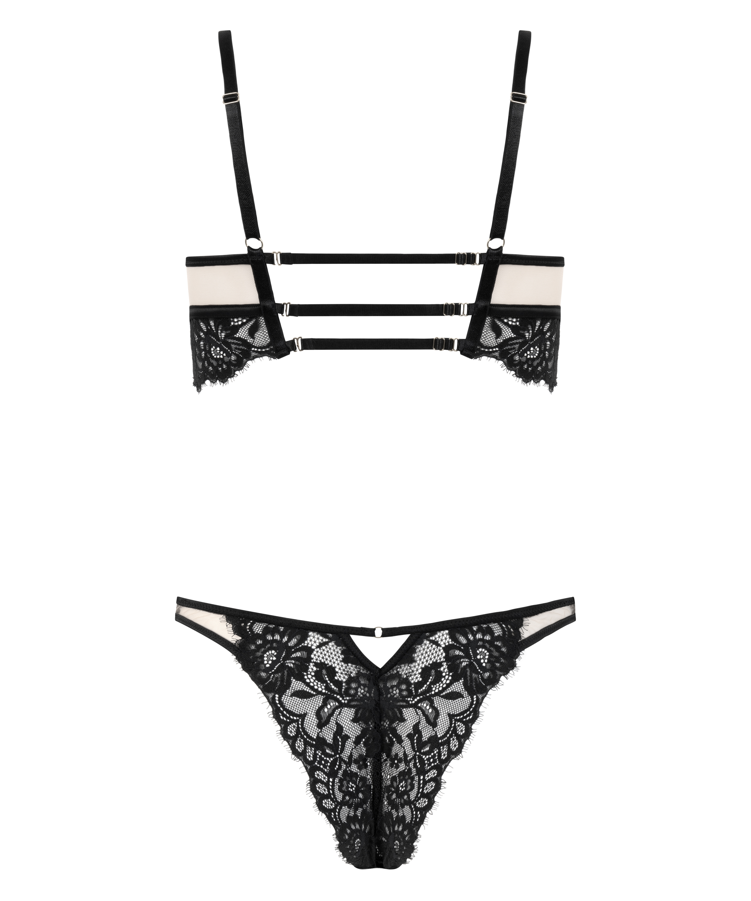 Body Nisha, Noir, main