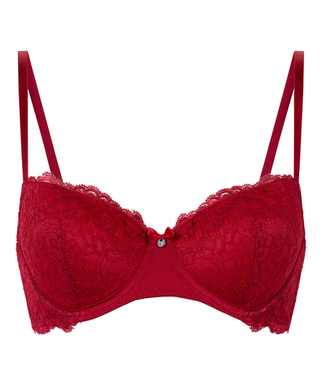 Soutien-gorge &agrave; armatures pr&eacute;form&eacute; Marine, Rouge