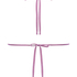 Top de bikini triangle Tasmania, Violet