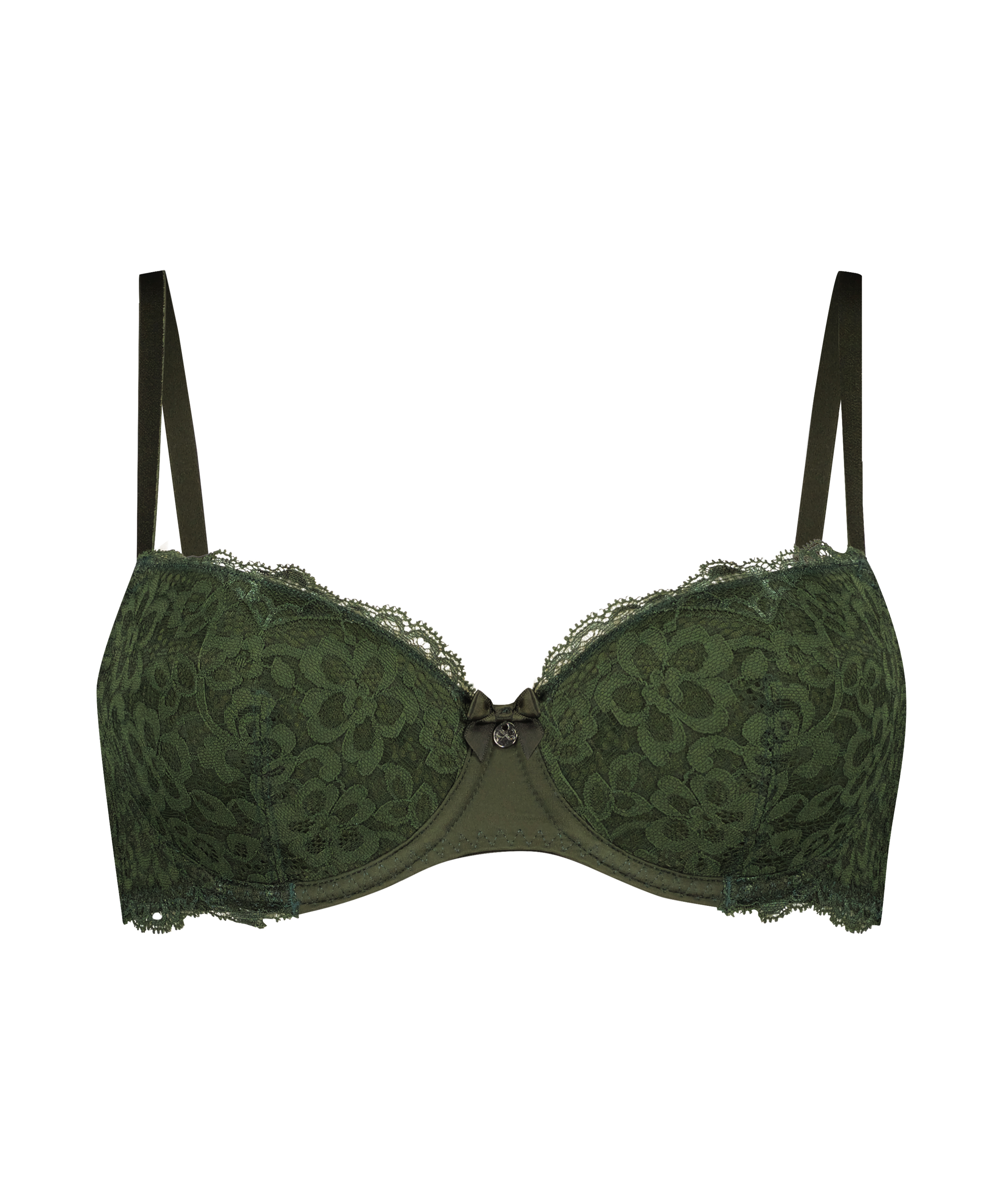 Soutien-gorge à armatures préformé Marine, Vert, main