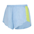 Shorts Satin Spitze, Blau