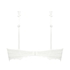 Soutien-gorge à armatures préformé longline Isabella, Blanc