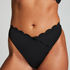 2er-Pack Bikini-Hose Scallop, Schwarz