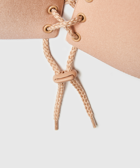 Soutien-gorge push-up autocollant, Beige