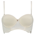 Soutien-gorge &agrave; armatures pr&eacute;form&eacute; longline Rose, Blanc