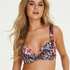 Push-up Bikini-Top Animalia Rose, Braun