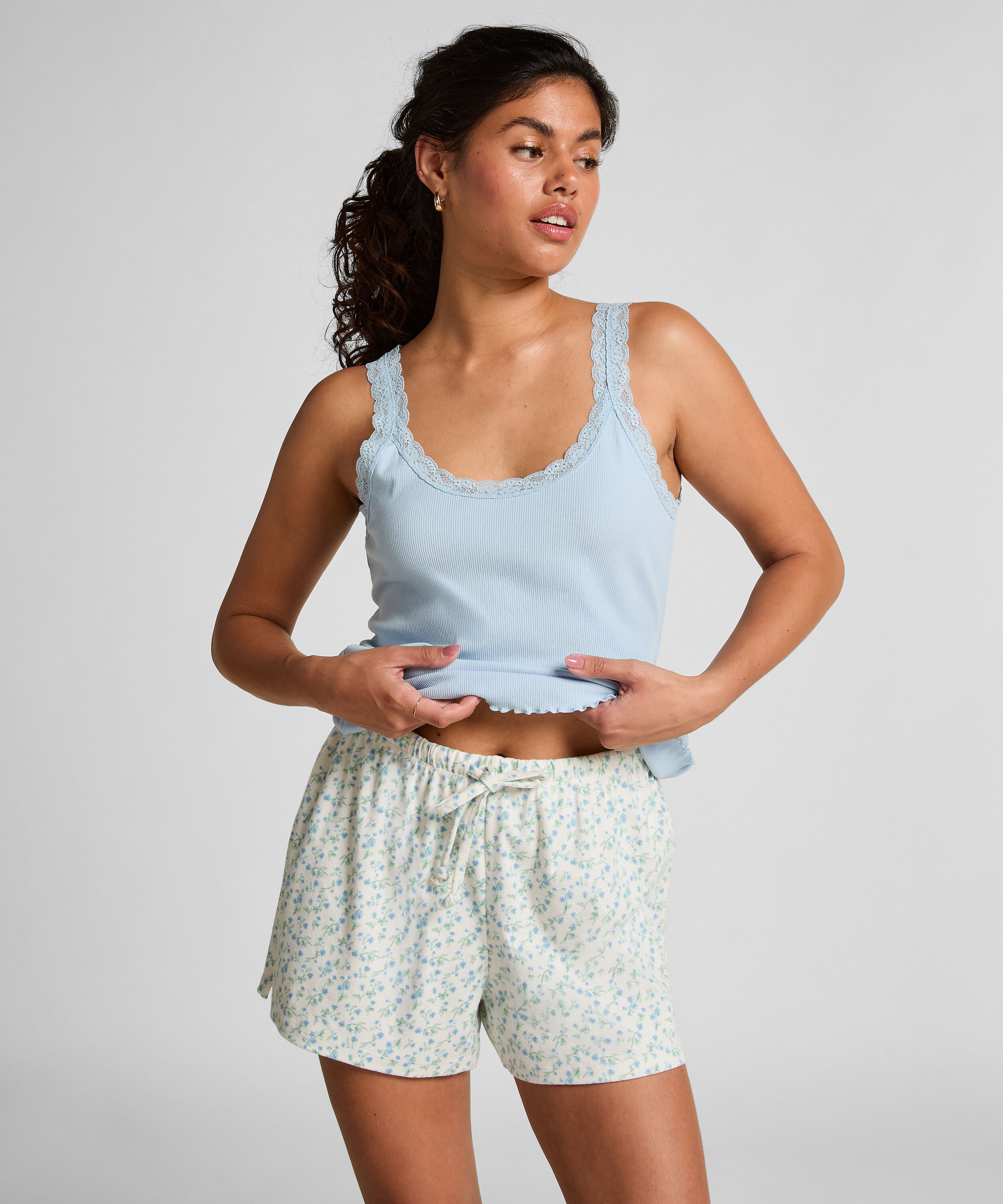 Short Coton, Blanc
