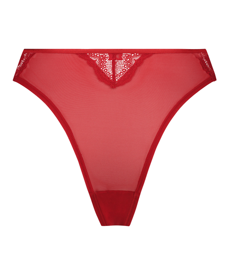 Slip brésilien Amy, Rouge