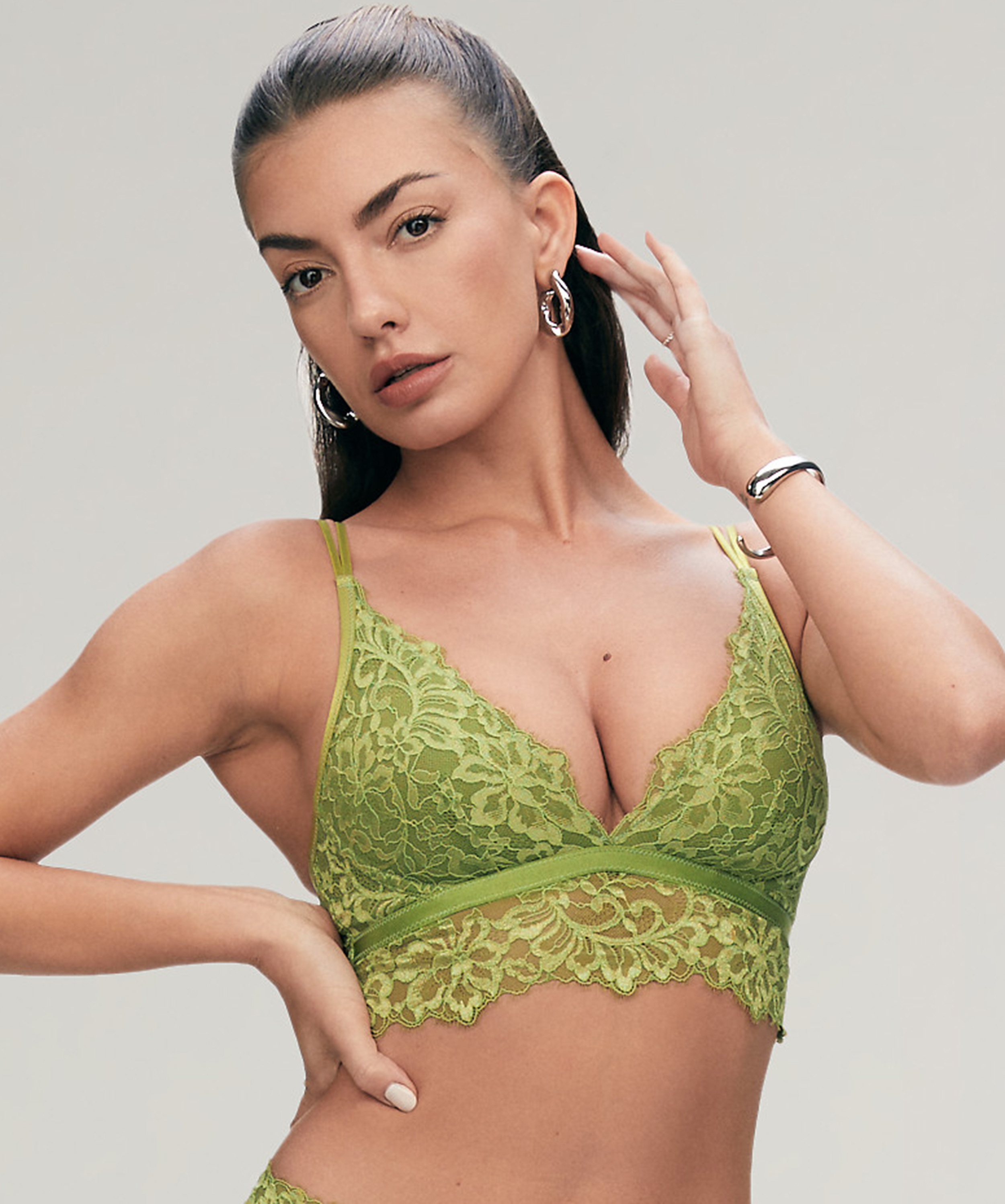 Bralette Isabella, Grün, main