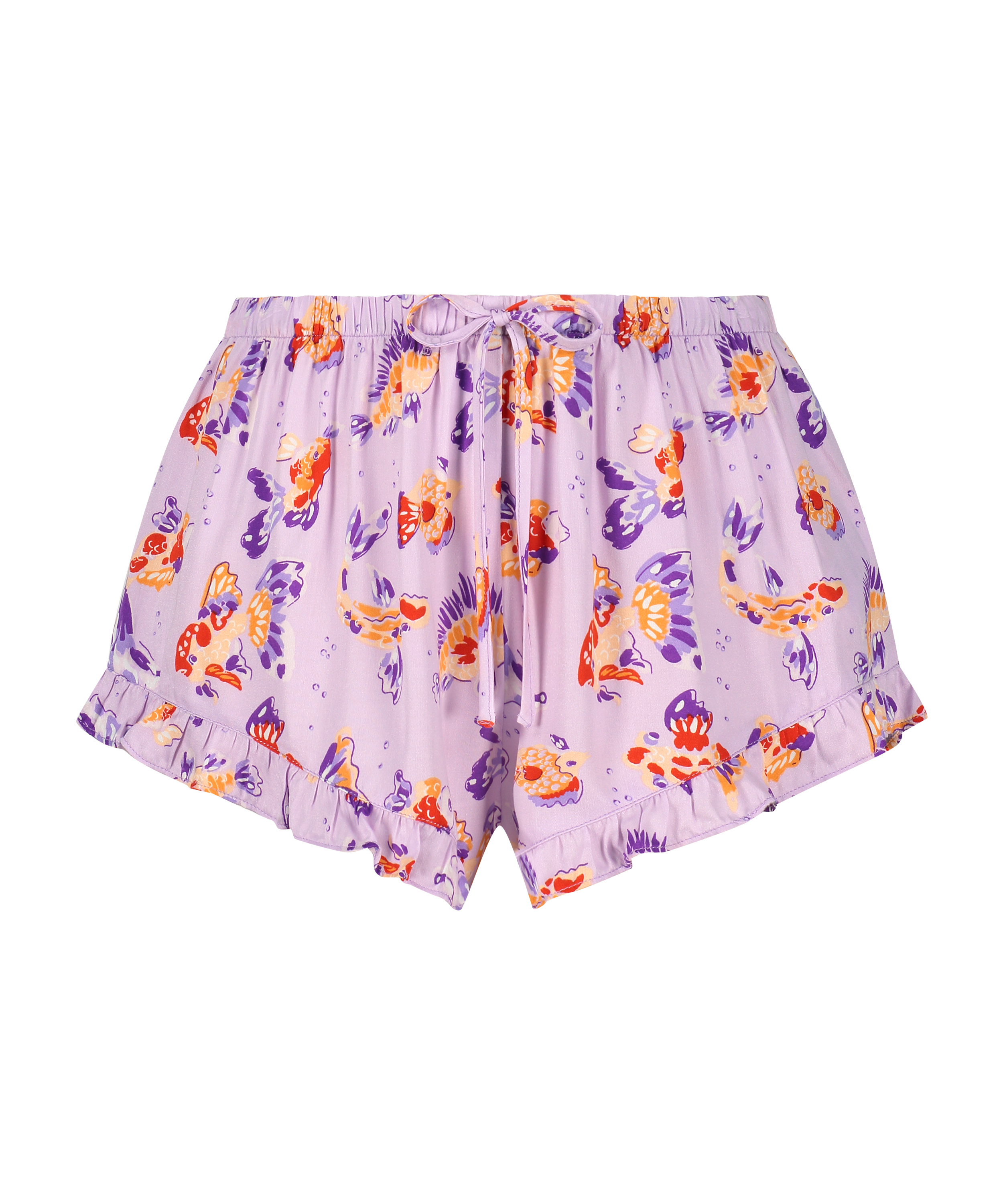 Pyjama-Shorts Satin, Lila, main