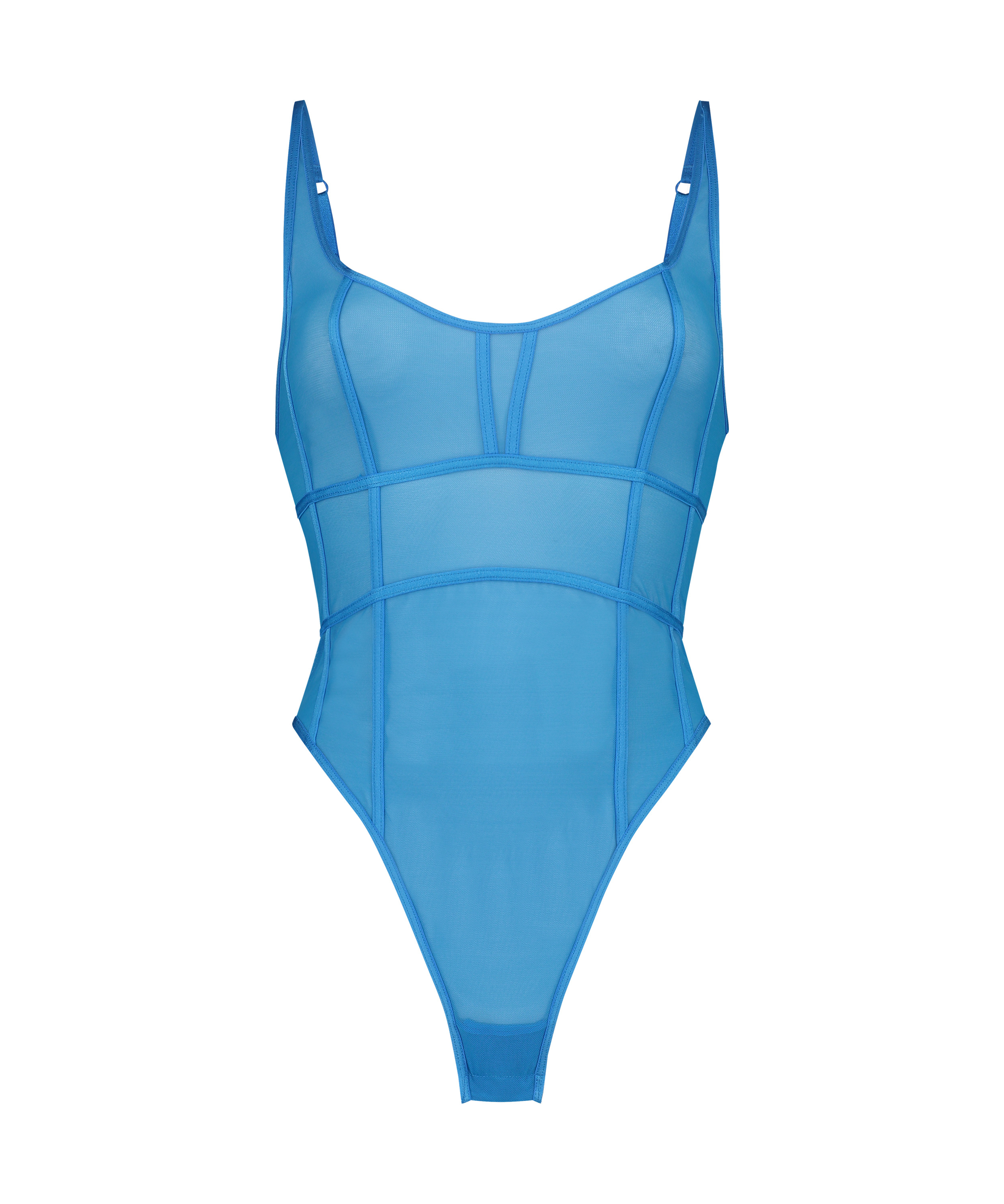 Sexy Mesh Body, Blau, main
