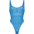 Sexy Mesh Body, Blau