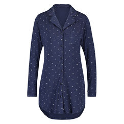 Chemise de nuit Menshirt Jersey, Bleu