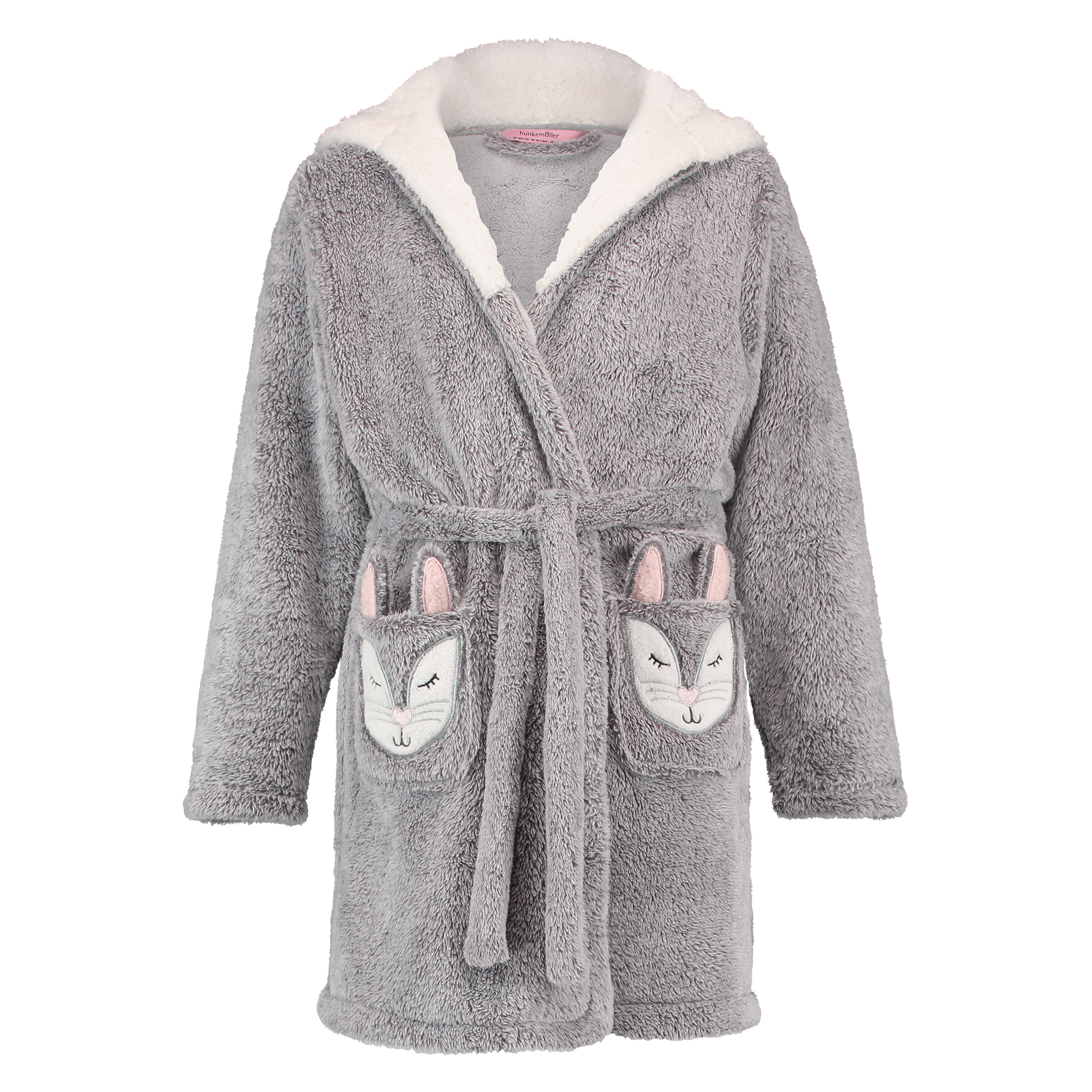 Badjas Fleece Ado, Gris, main
