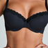 Soutien-gorge à armatures rembourré Lola, Noir
