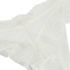 Slip brésilien échancré Erika, Blanc