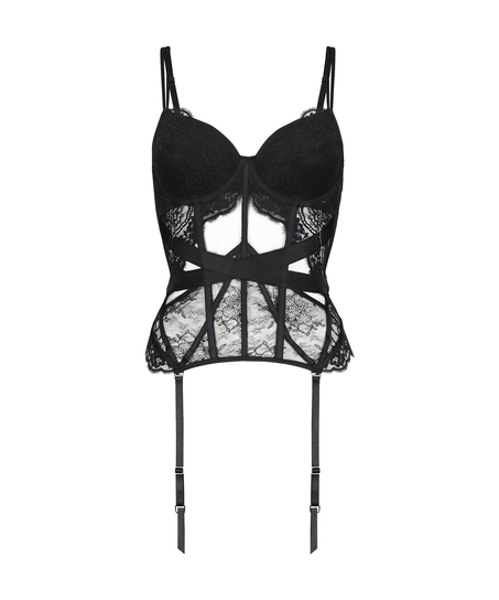 Bustier Bellatrix, Noir