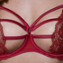Soutien-gorge &agrave; armatures non-pr&eacute;form&eacute; Sosha, Rouge