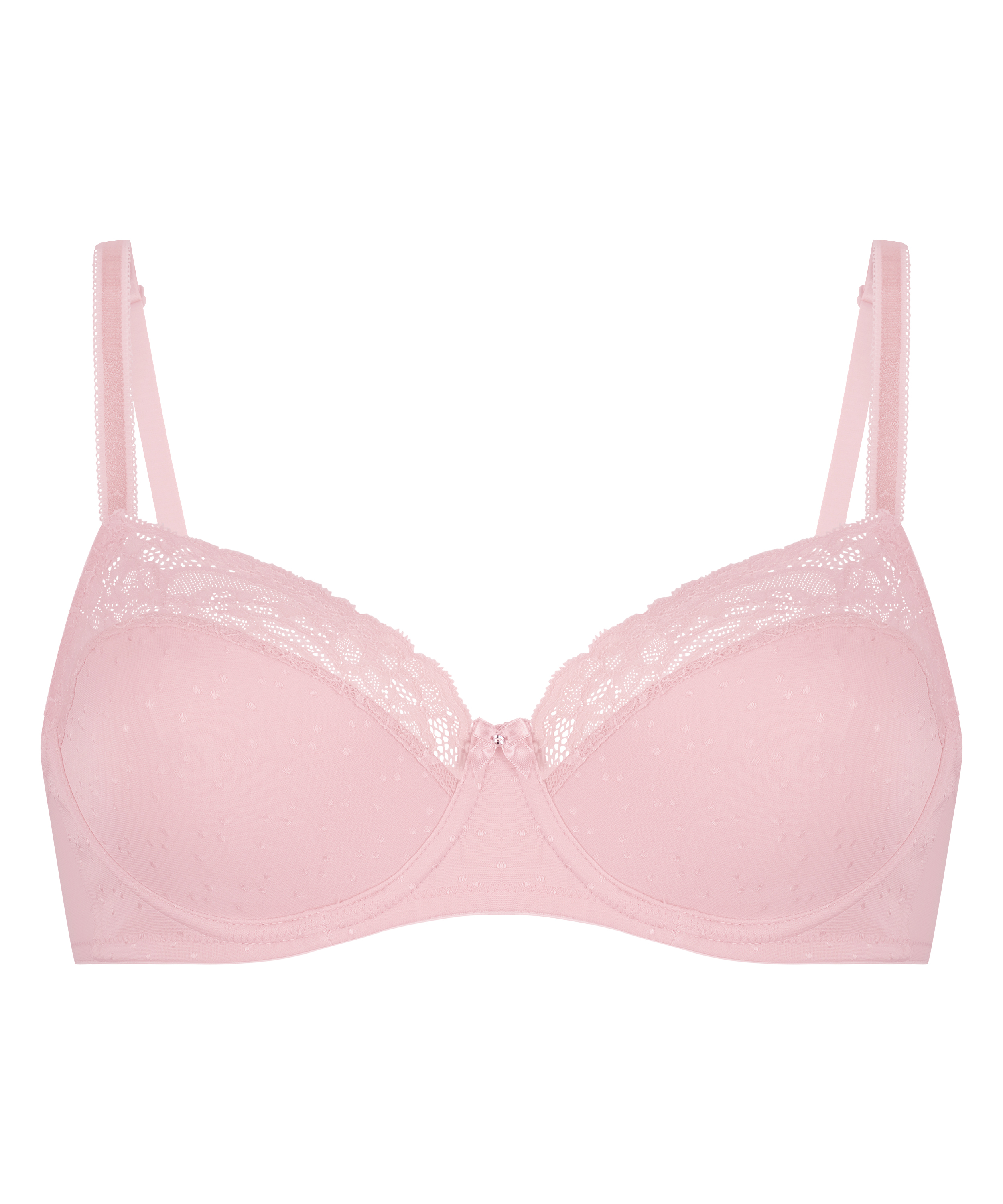 Soutien-gorge à armatures non-préformé Sophie, Rose, main