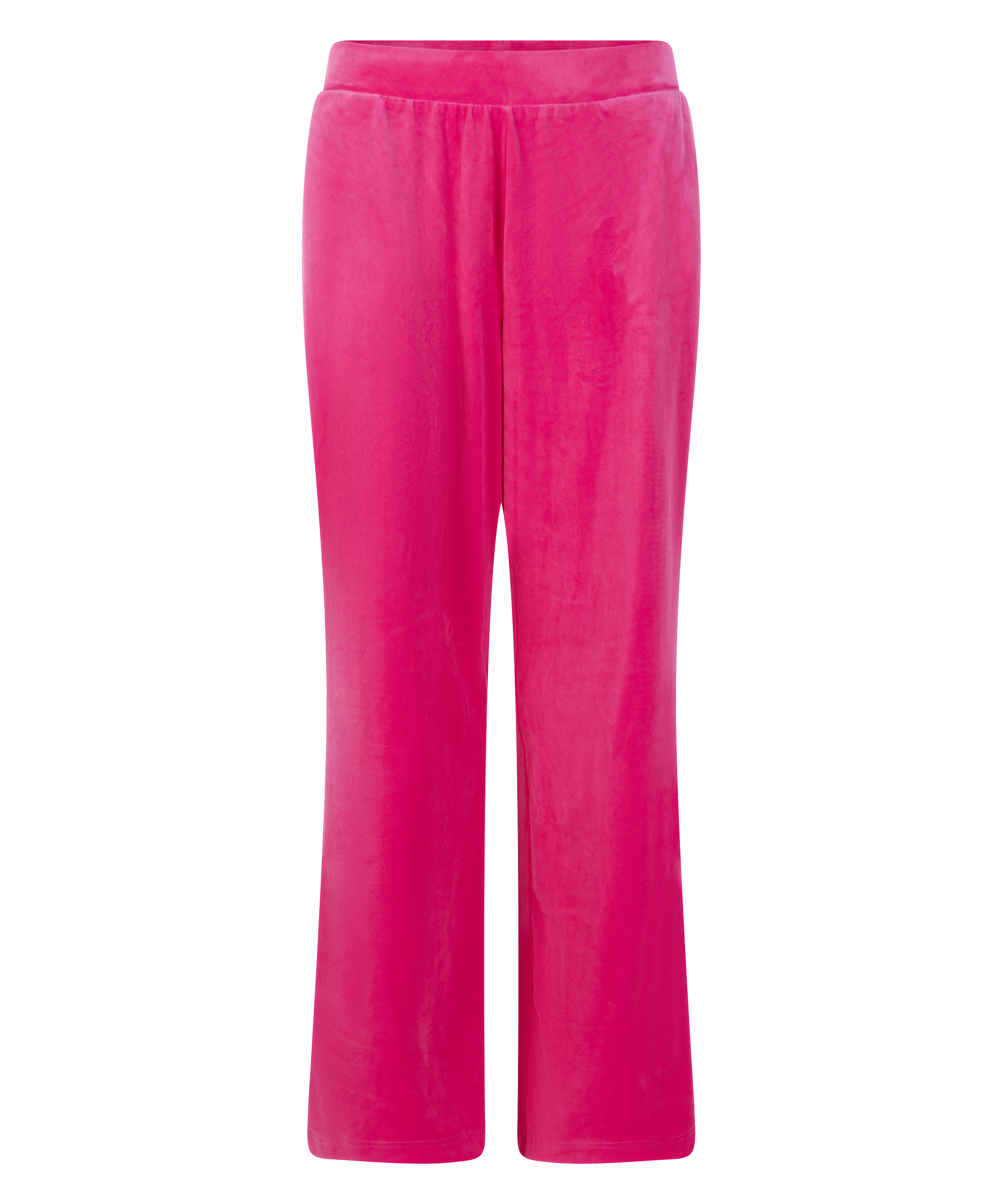 Pyjamahose aus Samt, Rose, main