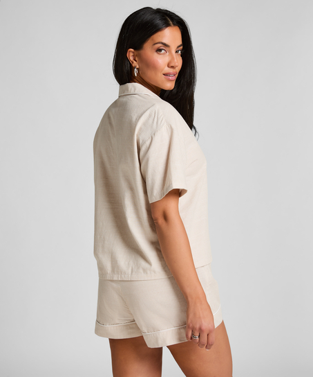 Short Coton, Beige