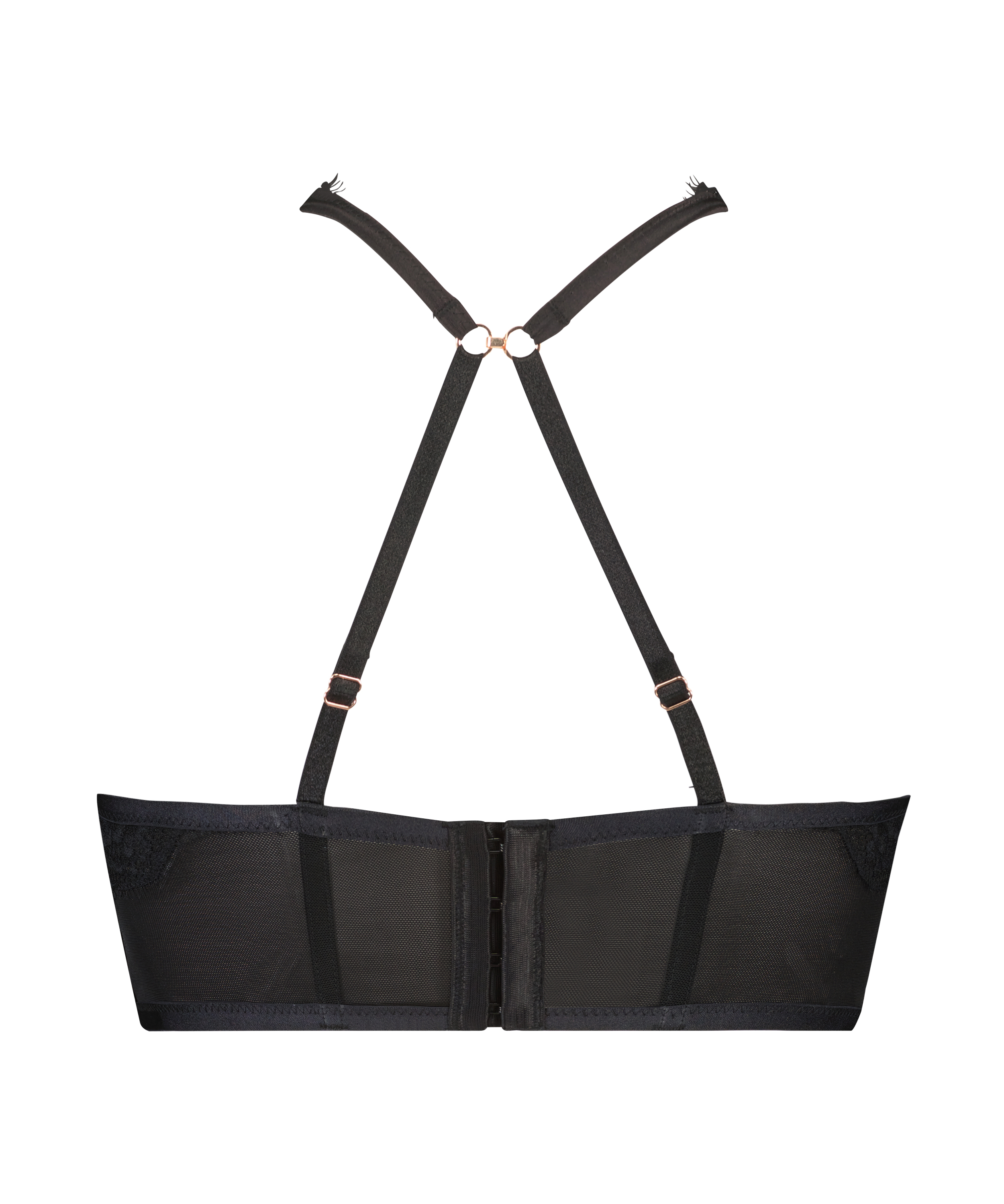 VorgerformterPush-up Longline-B&uuml;gel-BH Margaret Lucy Hale, Schwarz, main