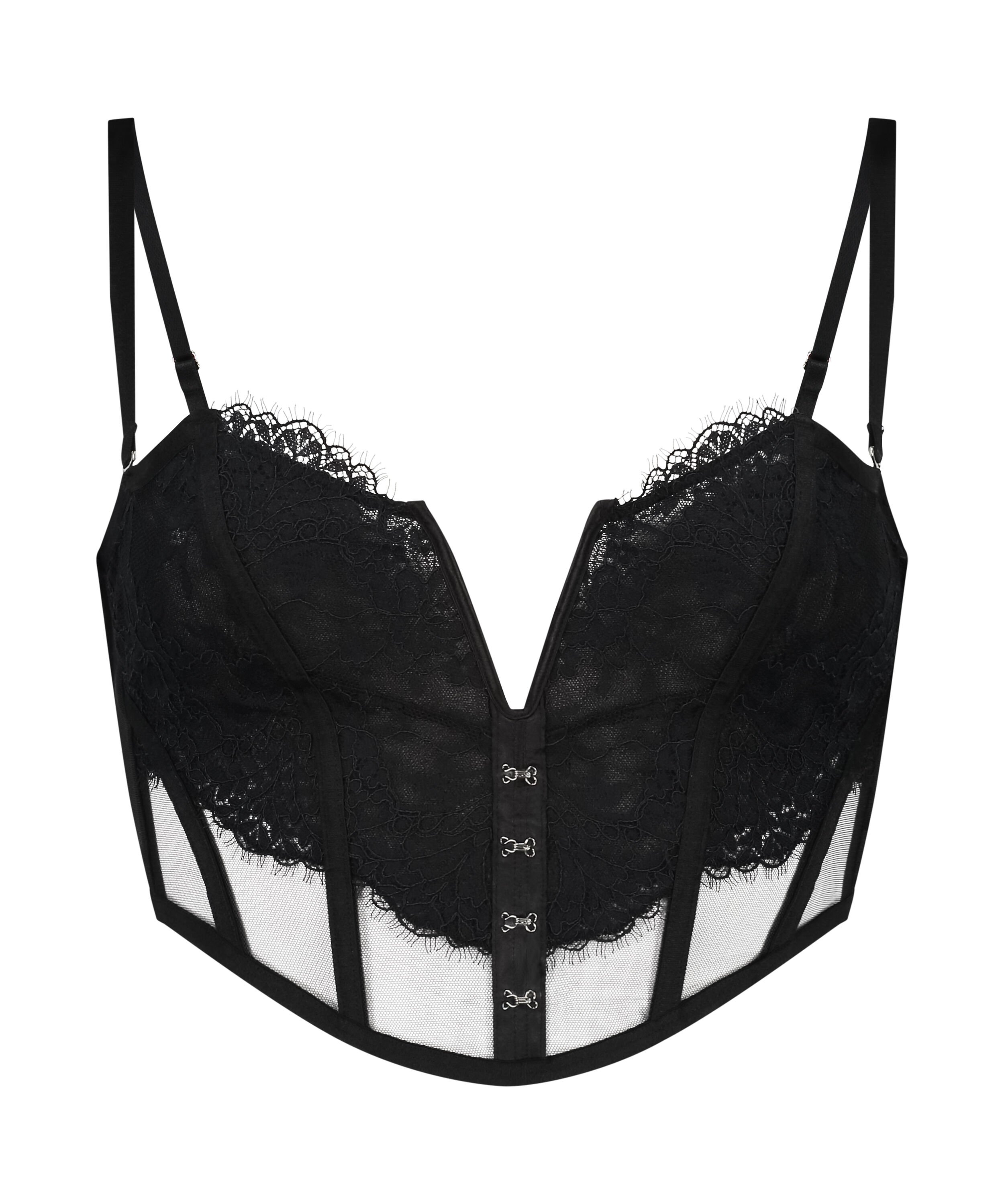Bustier Bella, Schwarz Bustier Bella, Schwarz