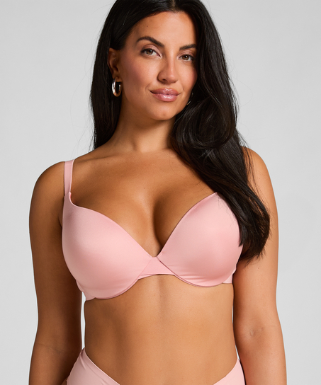 Soutien-gorge à armatures préformé push-up Smooth, Rose