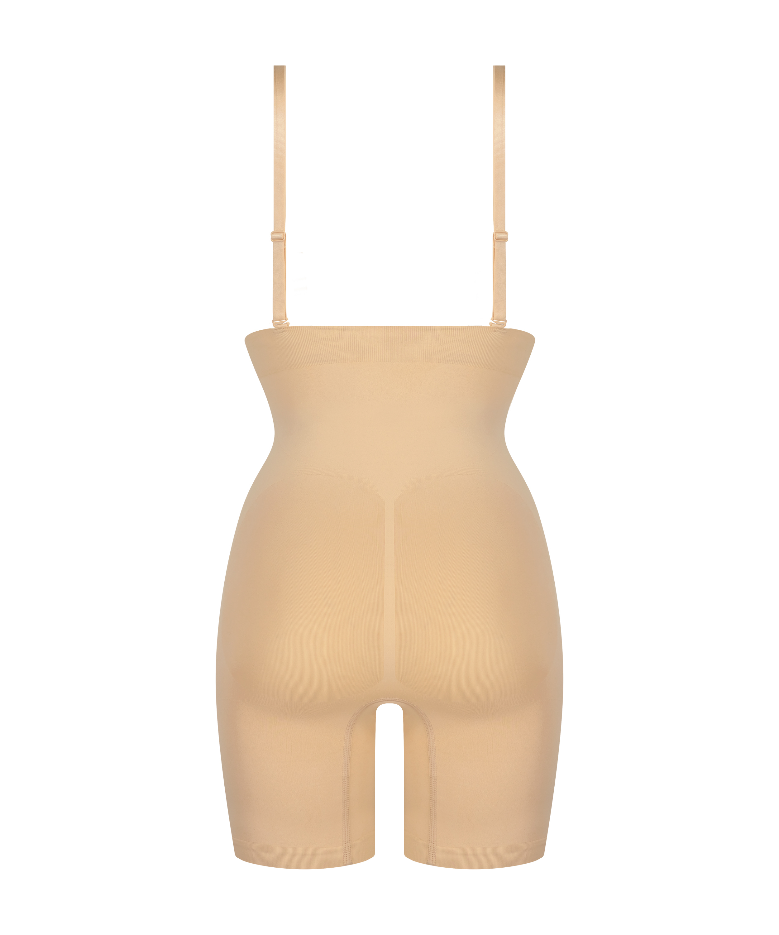 Nahtloser korrigierender Thigh Slimmer, Beige, main
