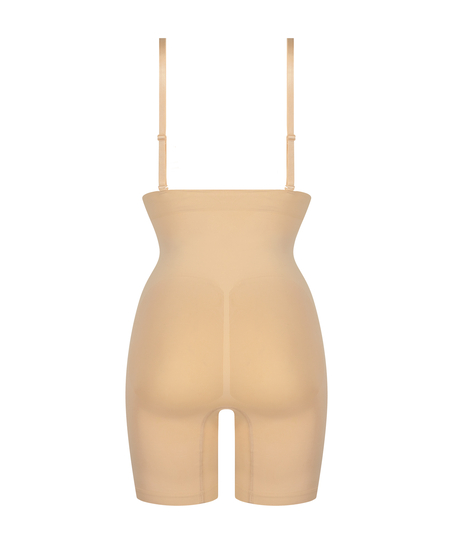 Nahtloser korrigierender Thigh Slimmer, Beige