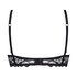 Soutien-gorge long rembourr&eacute; sans armatures Chloe, Noir