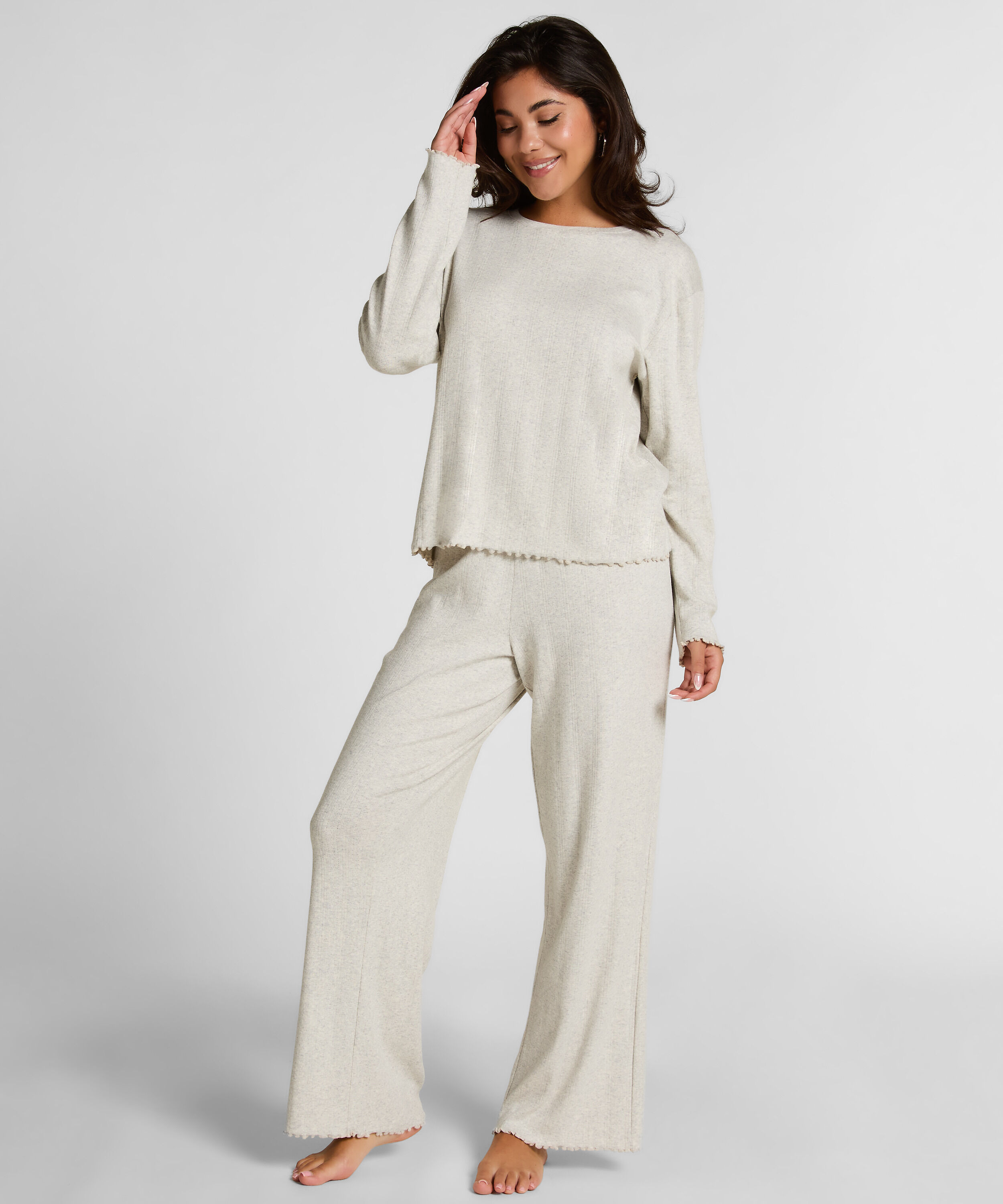 Pyjama Hose Loose Pointelle